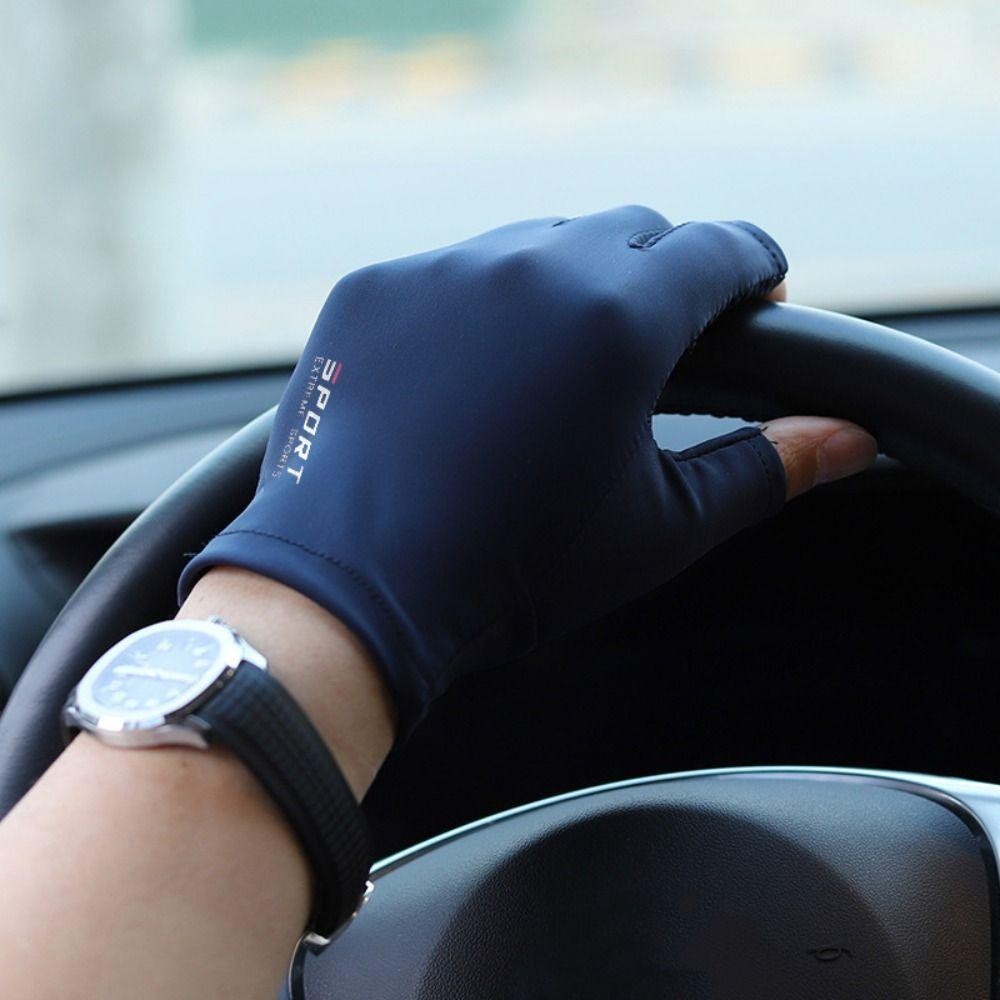 Găng tay lái xe HOBBYIN Thể thao ngoài trời Chống nắng Găng tay cưỡi ngựa chống tia cực tím