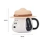 ST2 Snoopy Hoạt Hình Dễ Thương Cốc Gốm Cốc Nhà Ăn Sáng Cốc Nước Văn Phòng Dung Tích Lớn Cà Phê TS2