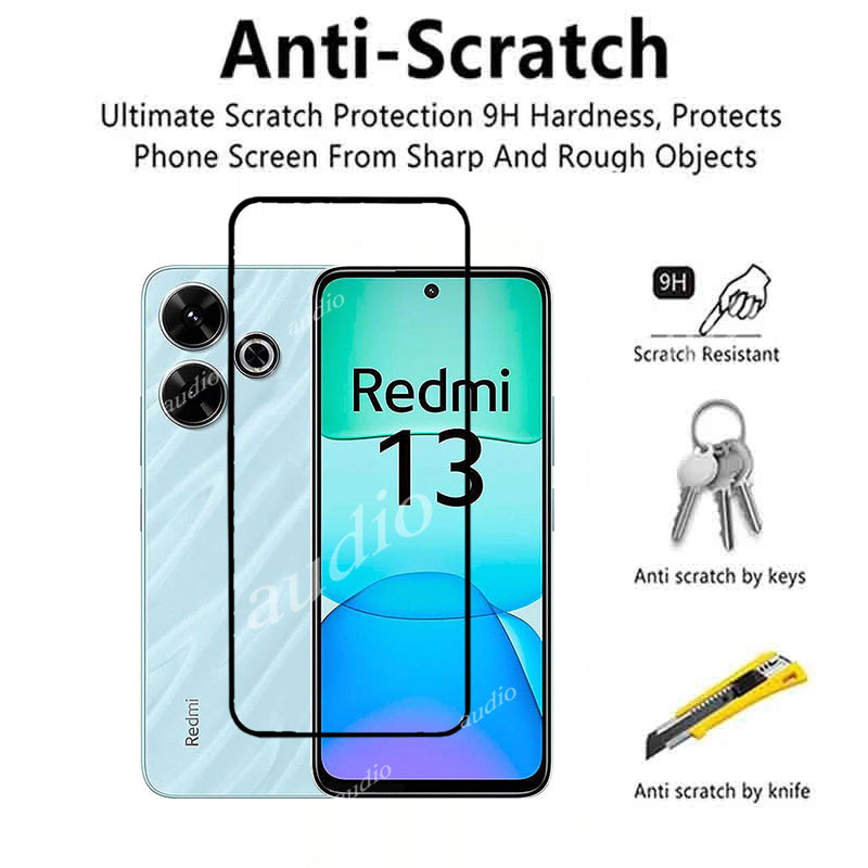 Phim Kính Cường Lực 2in1 Cho redmi 13 redmi13 4G 5G 2024 Bảo Vệ Màn Hình HD Mềm Ống Kính Máy Ảnh Cho Redmy redmi 13 redmi13 4G 5G Bảo Vệ Màn Hình Phim Điện Thoại