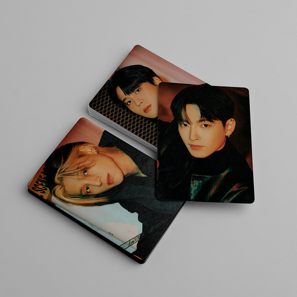 Linxx 55 Chiếc ATEEZ 2024 Album Lomo Card Kpop Photocards Bưu Thiếp Series