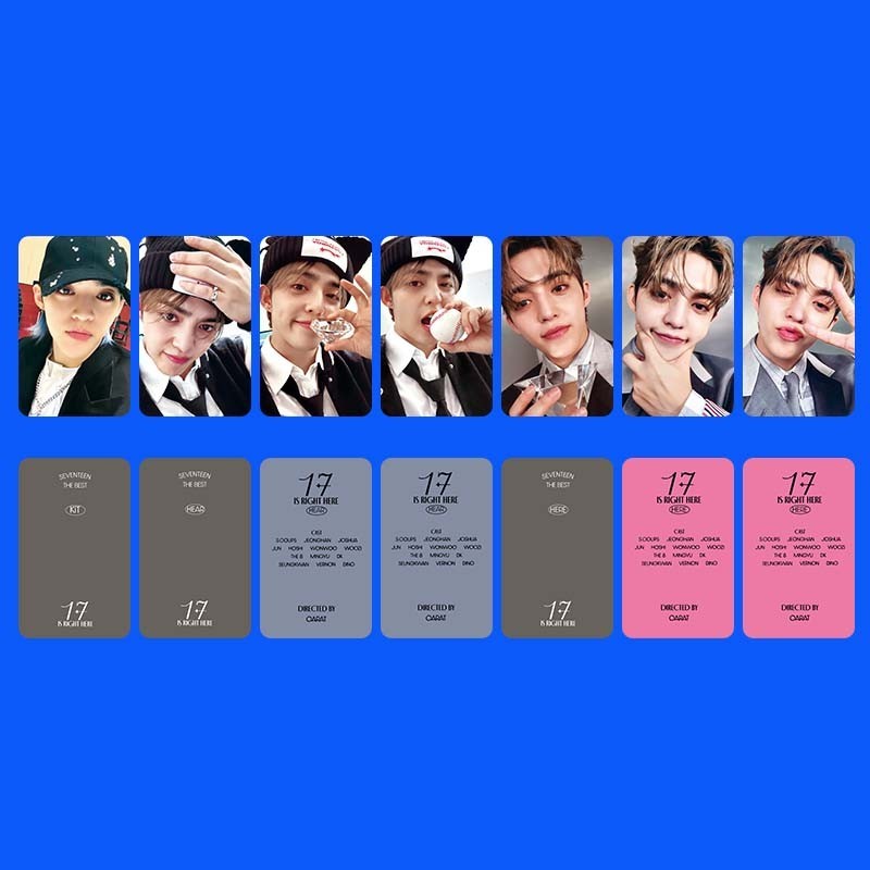 7-13 chiếc SEVENTEEN Lomo Cards 17 ở ngay đây HEAVEN FML UMS Photocards S.Coups Hoshi JOSHUA JEONGHAN Vernon HOSHI WONWOO WOZI DK MINGYU The8 Dino SEUNGKWAN Bưu thiếp nhanh YM