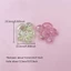10 Chiếc 22,5 * 23,5 Mm Acrylic Nhiều Màu Sắc Hạt Hoa DIY Handmade Phụ Kiện Cho Dây Xích Điện Thoại Phụ Kiện Tóc Chất Liệu Handmade