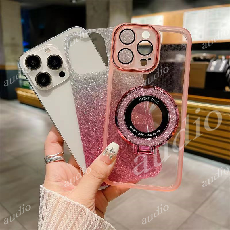 Realme C75 C75x 4G Long lanh Bling Giá đỡ từ tính Ốp điện thoại cho Realme C75 C 75 75C RealmeC75 4G 2024 Phim bảo vệ Camera ống kính toàn bộ Vỏ điện thoại lấp lánh có giá đỡ vòng đeo tay