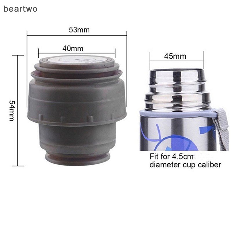 < Beartwo > Nắp bình đạn 4,5cm Cốc du lịch Bình chân không Nắp cốc Ổ cắm giữ nhiệt Vỏ đẹp