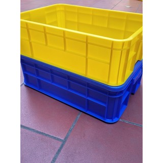 Thùng nhựa 19S sóng bít kích thước 61*42*19cm nuôi cá trồng rau đựng dụng cụ linh kiện