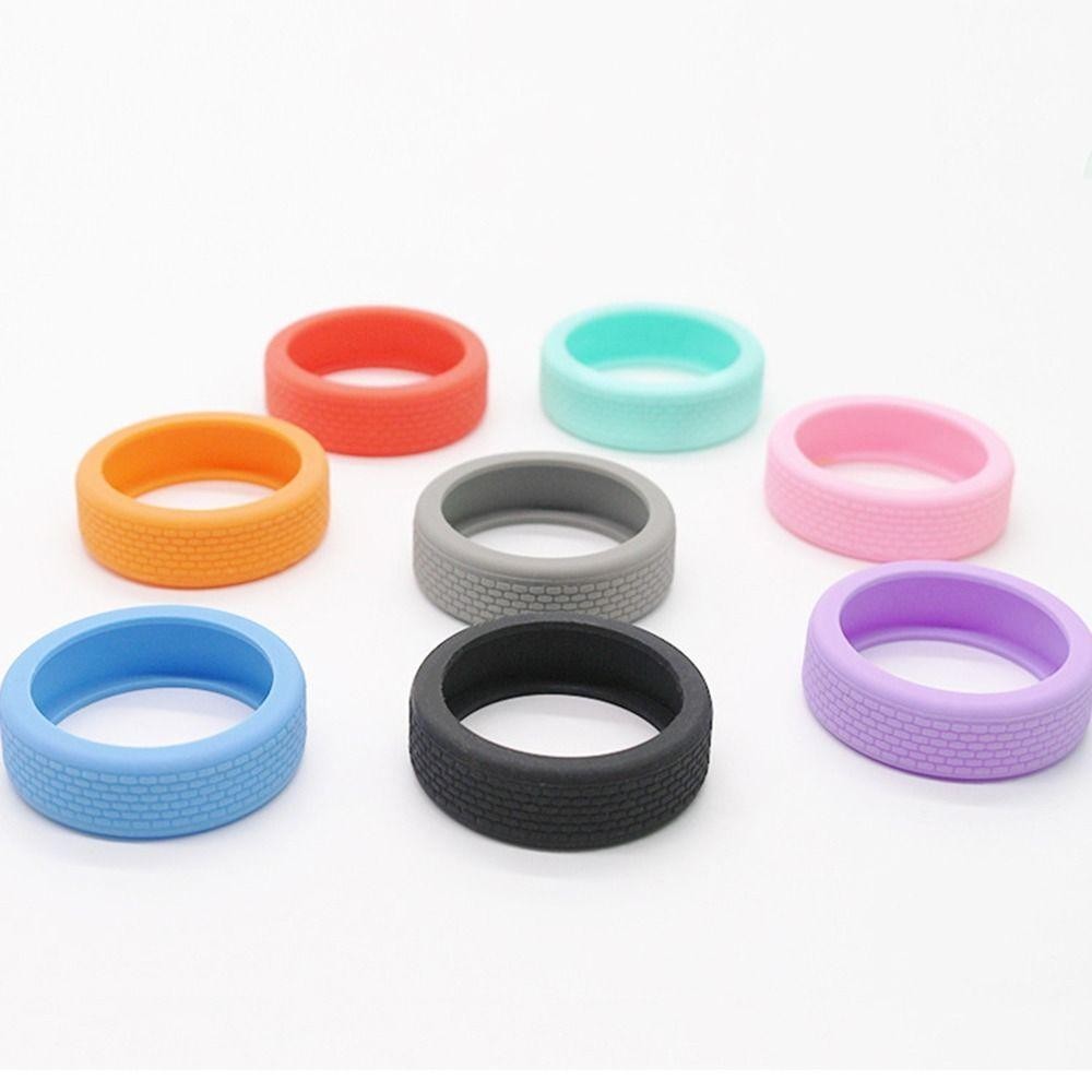 ROLY 8 cái/bộ bảo vệ bánh xe vali silicone im lặng, giảm ồn cho vali du lịch, xe đẩy