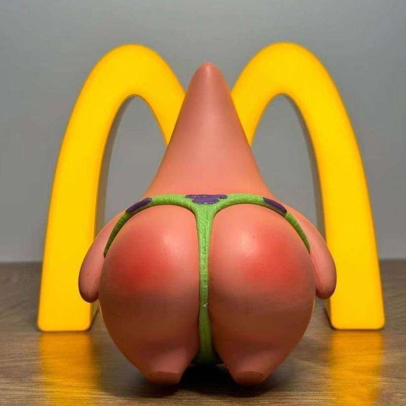 Ngộ nghĩnh Khỏa Thân Patrick Ngôi Sao Trang Trí Ô Tô Hình Spongebob Cho Bảng Điều Khiển Màn Hình Để Bàn Ý Tưởng Quà Tặng Độc Đáo