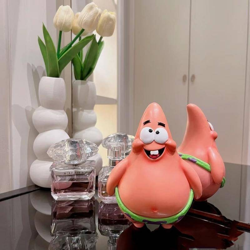 Ngộ nghĩnh Khỏa Thân Patrick Ngôi Sao Trang Trí Ô Tô Hình Spongebob Cho Bảng Điều Khiển Màn Hình Để Bàn Ý Tưởng Quà Tặng Độc Đáo