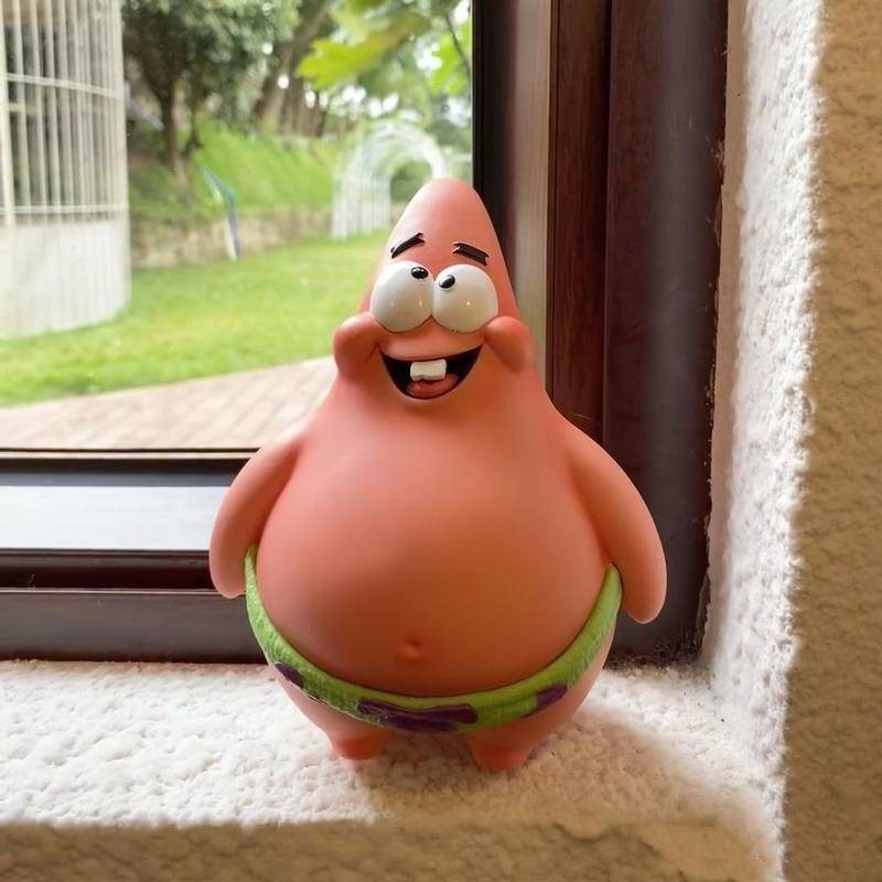 Ngộ nghĩnh Khỏa Thân Patrick Ngôi Sao Trang Trí Ô Tô Hình Spongebob Cho Bảng Điều Khiển Màn Hình Để Bàn Ý Tưởng Quà Tặng Độc Đáo