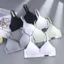 Áo ngực Cotton IAPPORTUNIA, không có vòng thép Áo ngực mỏng màu trơn, thoải mái khi mặc đồ lót đẩy liền mạch thoáng khí