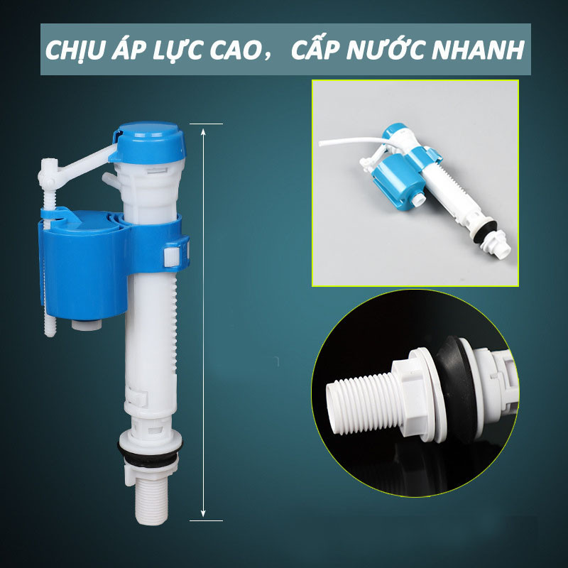Cụm van cấp nước cho bồn cầu cao cấp– chịu áp lực cao,Chịu Áp Lực Cao，Cấp Nước Nhanh，điều chỉnh được chiều cao phao