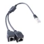 BTF MultiDevice RJ45 LAN Ethernet Splitter 1 Nam đến 2 Nữ Cổng Ổ Cắm Nối Dài