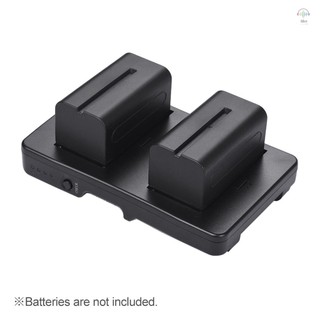 Hilivn) F2-BP NP-F Pin Sang V-Mount Bộ Chuyển Đổi Pin Tấm Phù Hợp Với F970 F750 F550 Thay Thế Cho Canon 5D2 5D3 Máy Ảnh DSLR Màn Hình Đèn LED