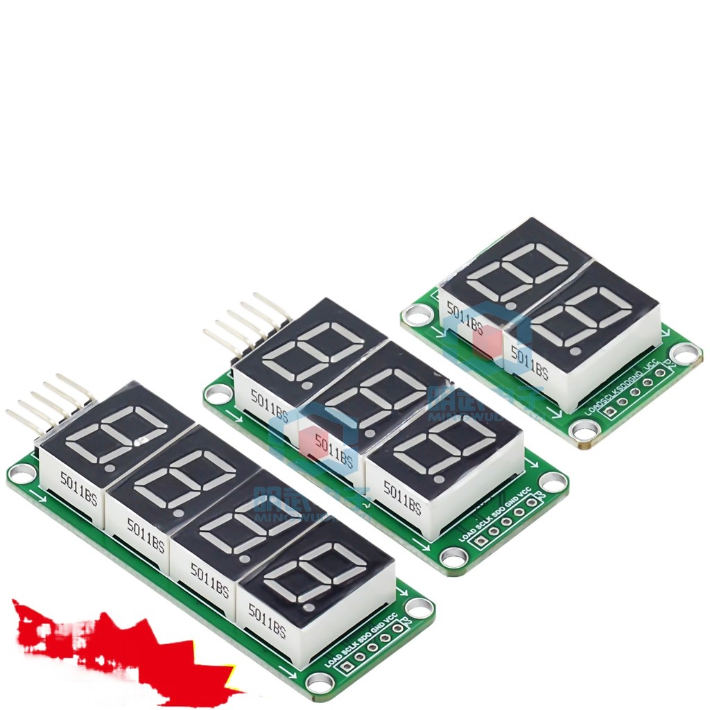 74hc595 Static Driver Mô-đun hiển thị ống kỹ thuật số 2 phân đoạn Dòng ...