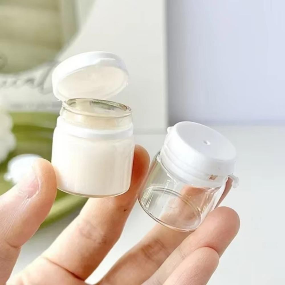 OLVIDO 2 / 5 Chai du lịch, Chai thủy tinh chống rò rỉ, Trống di động với hộp đựng Mini có thể đổ lại lật tẩy trang & dưỡng da
