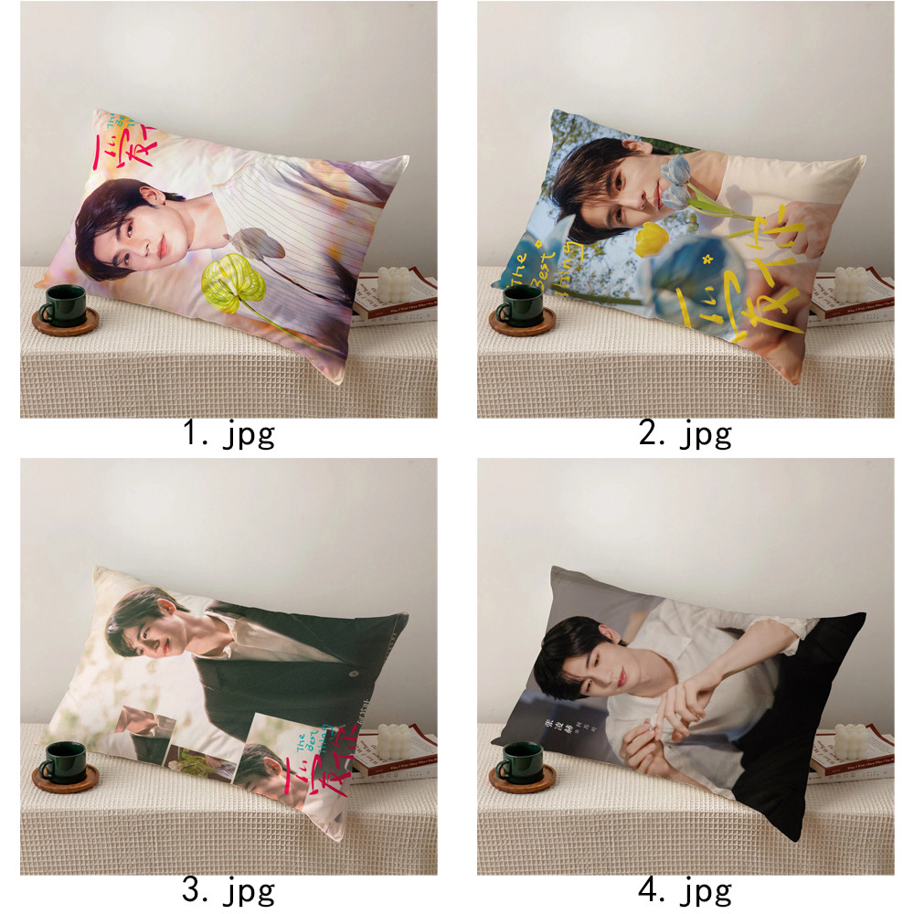 Vỏ gối Zhang LingHe Vỏ gối Polyester in một mặt (Không có lõi)