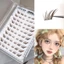 FAVORITEGOODS 60 Cái Lông Mi Giả, Cụm Lông Mi Không Keo Dán Tự Dính, Wispy Manga Màu Nâu Mềm Mắt Mèo DIY Lash Extensions dành cho Nữ