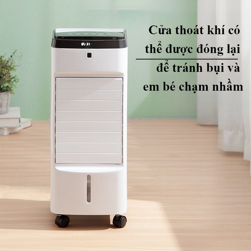 Quạt Điều Hòa Hơi Nước Mini,Điều khiển Quạt điều hòa cho gia (dung tích 12 Lít),Quạt Làm Mát Bình Chứa Nước Lớn 12L