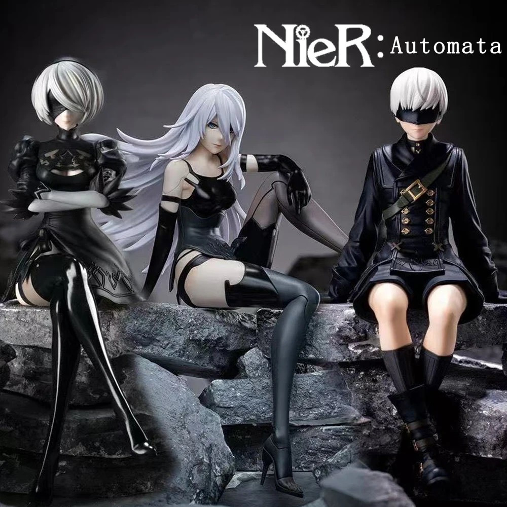 Nier: automata Ver1.1A 2B Yorha No. 2 9S Loại B 9S Cao Cấp Chokonose Nhân Vật Hành Động Đồ Chơi Sưu Tập Bàn Trang Trí Đồ Chơi