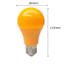 Oigm Bóng Đèn Led Nhiều Màu Sắc E27 Đèn Led Thanh Đèn 9W Đèn Đỏ Xanh Xanh Vàng Hồng Lampara Đèn KTV Đảng Trang Trí Nhà Chiếu Sáng 220V