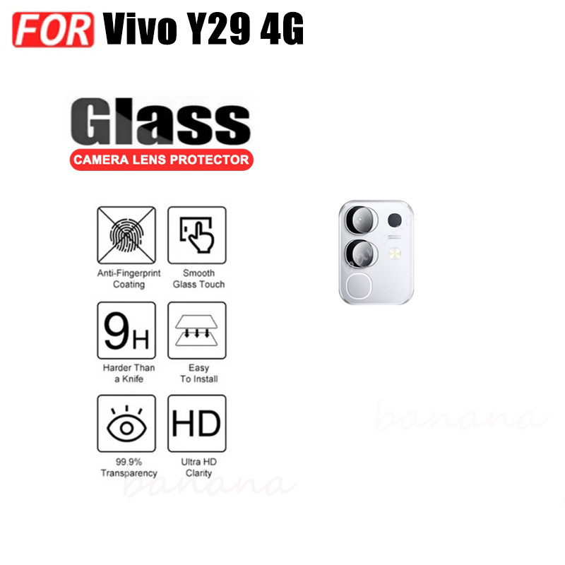 Ốp điện thoại di động chống rơi 3 TRONG 1 Vivo Y29 4G cho Vivo Y19S Y04 Y29 5G Phim kính cường lực + Phim ống kính