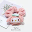 YT4 Dây buộc tóc phong cách mới Sanrio hoạt hình Kuromi ruột già tóc quế chó dễ thương dây buộc tóc