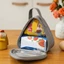Túi cách nhiệt hình tam giác ORDOBOX, Tote ăn trưa làm mát nhiệt bền Mini, Hộp cơm trưa di động bằng lá nhôm