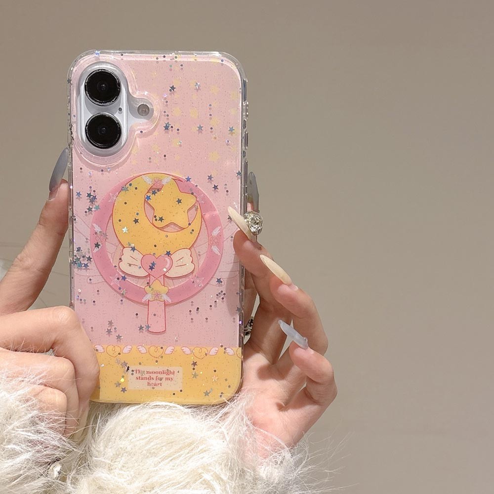 Ốp Lưng Cứng Tương Thích Với iPhone 13 13Pro 13ProMax 14 14Pro 14ProMax 15 15Pro 15ProMax 16 16Pro 16ProMax 17 17Pro 17ProMax Ốp Nam Châm Họa Tiết Sparklers