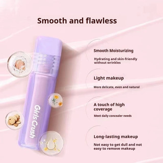 Kem che khuyết điểm dạng lỏng GirlsCrush, che quầng thâm và vết thâm dưới mắt, lâu trôi