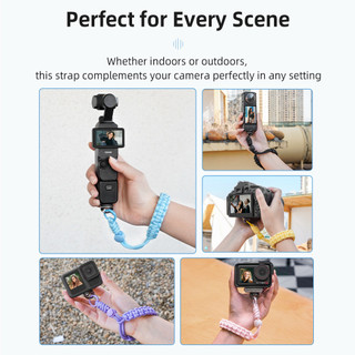 Dành cho DJI OSMO POCKET 4 / 3 / Action 5 Pro Dây cầm tay Insta360 X5 / X4 Dây chống mất Dây đeo cổ tay Phụ kiện máy ảnh thể thao