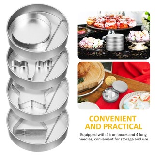 4 Đường Khuôn Bánh Quy Kẹo Bánh Quy Khuôn Sugar Game bộ Hàn Quốc Tổ Ong CookiesGame Bộ Mực Người Hâm Mộ Truyền Hình Hàn Quốc Và Trẻ Em thép không gỉ kim loại hợp kim nhỏ gọn dễ sử dụng