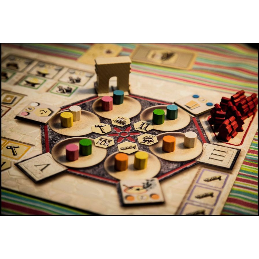 Boardgame Trajan chiến thuật bối cảnh La Mã Tigar