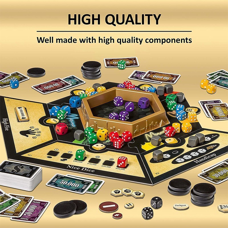 Boardgame Las Vegas Casino Game sòng bài hay kèm luật Việt Tigar