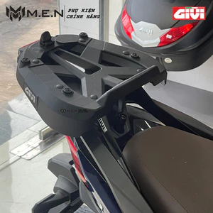 Baga gắn sau xe máy mô tô Givi SRV VAIRO 125150 phiên bản 2023 men nhựa PP cao cấp [CHÍNH HÃNG]