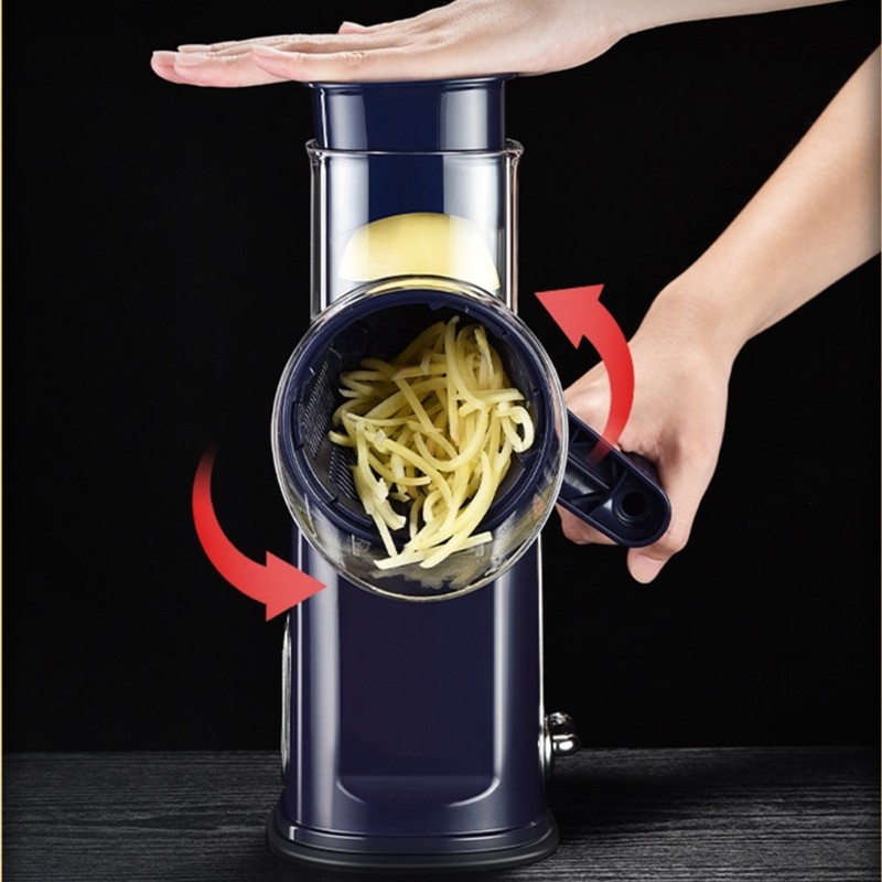 SHI Kitchen Fruit Grater và Cheese Shredder Máy thái rau củ thủ công có tay cầm