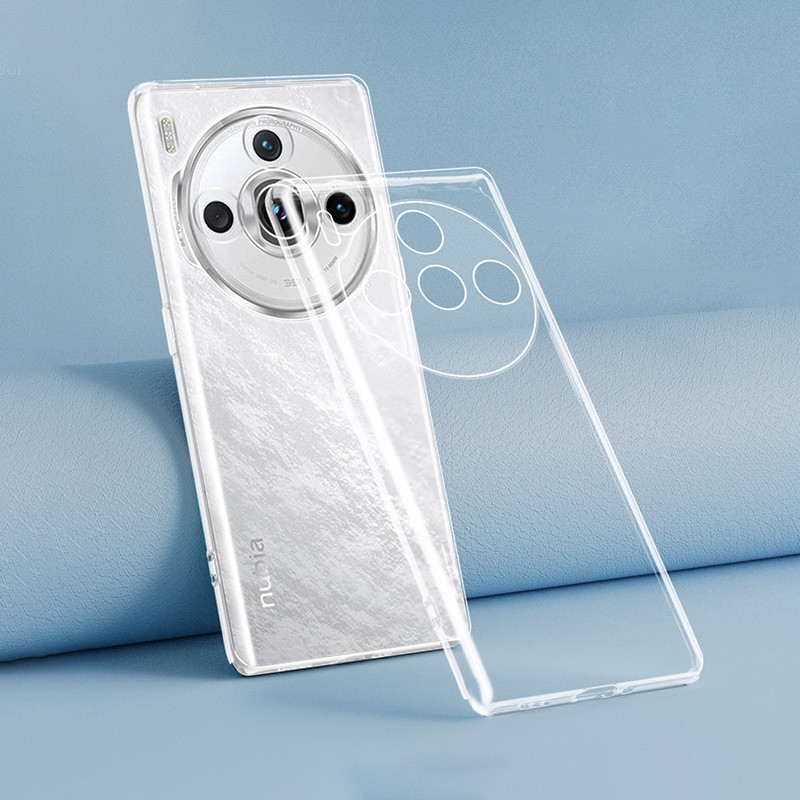 Ốp Điện Thoại Mỏng Trong Suốt Cho ZTE Nubia Z60 Ultra Hàng Đầu Z60S Pro 5G Mềm Trong Suốt Chất Lượng Cao Đơn Giản Ốp Lưng Silicon Funda