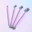 LAKAM 4 Dụng cụ mô hình điêu khắc, Dụng cụ đất sét hai đầu bóng kim loại, Dụng cụ trang trí bánh di động Bộ gốm sứ mô hình điêu khắc chấm