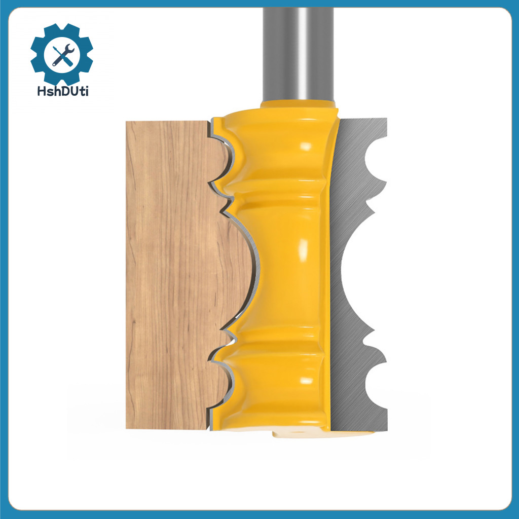 Hshduti Chế Biến Gỗ Phay Router Bit Cho Gỗ Cứng Chịu Nhiệt 1 / 2 inch ...