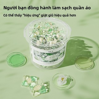 [100 miếng] Hạt giặt năm trong một của hoa trà