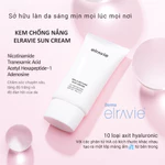 [NÂNG TONE] Kem Chống Nắng Phổ Rộng Và Hỗ Trợ Dưỡng Sáng Da Elravie Mela Return Sun Cream SPF50+ PA++++ 50ml — ảnh 4