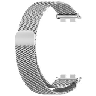 Dây đeo bằng thép không gỉ cho Honor Band 9 10 Dây đeo đồng hồ thông minh Milanese Loop Vòng đeo tay từ tính