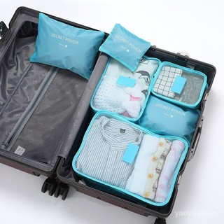 Bộ 6 Bộ Vali Du Lịch Túi Tổ Chức Nhà Chống Thấm Nước YF4W