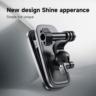 Dành cho DJI POCKET 3 / ACTION 4 / Gopro / Ace Pro, Kẹp ba lô Gimbal Kẹp cố định từ tính là phụ kiện kẹp có thể điều chỉnh để chống trượt và chống mài mòn