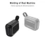 Loa không dây YRBWD, Vỏ loa Bluetooth chống rơi bằng silicon, có khóa kim loại Vỏ bảo vệ chống sốc ngoài trời cho GO 4