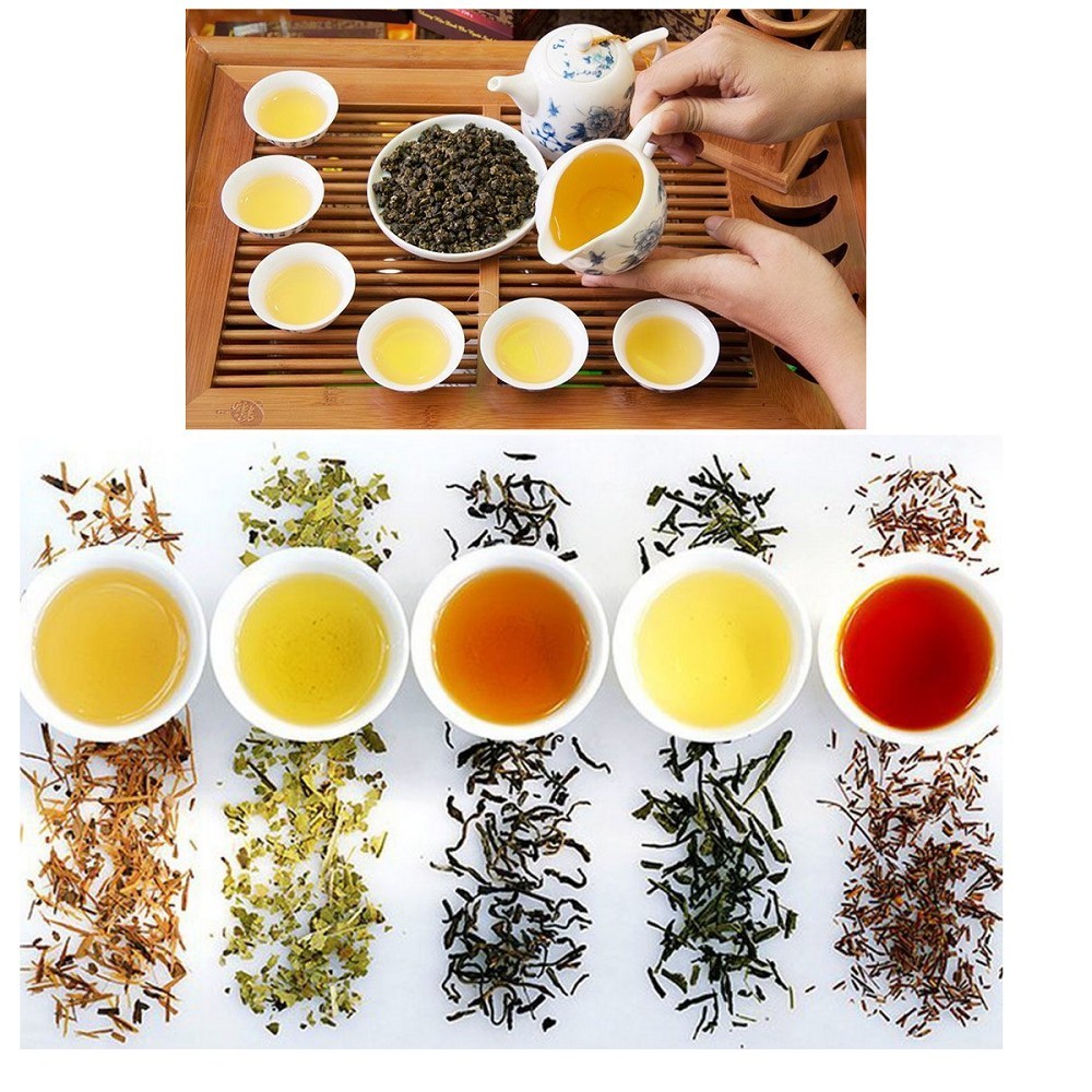 (COMBO 5 Gói Dùng Thử) - Thập đại danh trà Trung Hoa - 10 loại Trà ngon thượng hạng