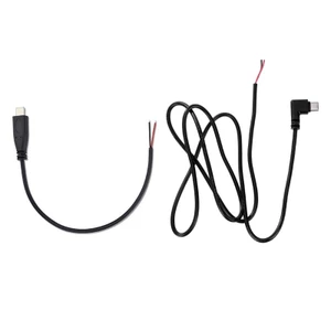 BTF Male USB C to Open End 2Pin Dây cáp nguồn mở rộng 22AWG cho loa máy ảnh