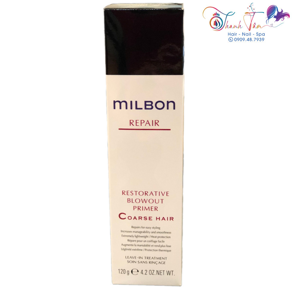 MILBON RESTORATIVE BLOWOUT PRIMER FINE HAIR | ミルボン