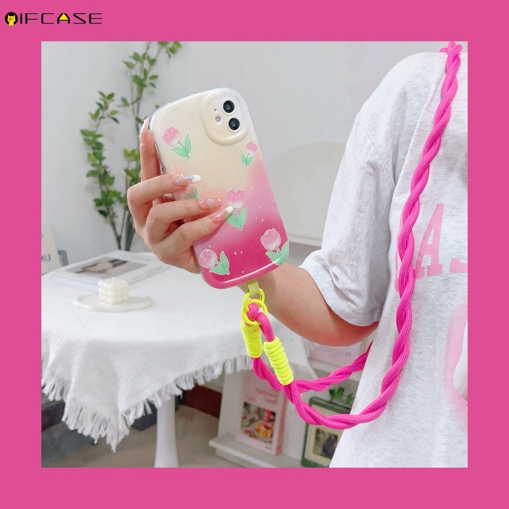 Dây đeo cổ đa năng nylon nhiều màu cho điện thoại và thẻ ID