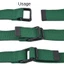 Thắt lưng vải KANGN, Thắt lưng quần vải Cotton khóa vòng đôi, Vải vải thời trang Free Punch Best Canvas Thắt lưng nam
