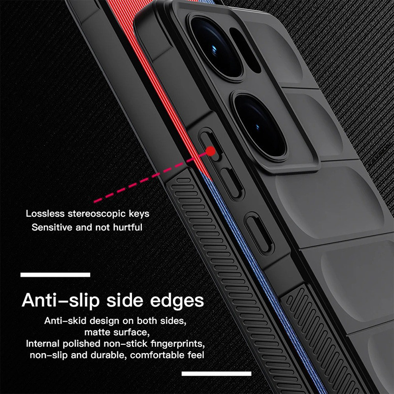 Dành cho Vivo iQOO Neo9 Neo 9s Pro + Ốp lưng TPU chống sốc sang trọng thân thiện với da